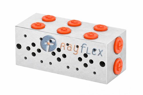 BLOQUE NG-6 ALUMINIO S/VÁLV. LIMITADORA